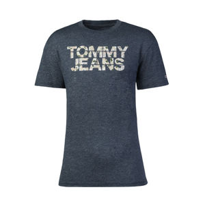Tommy Jeans pánské modré tričko Camo - XL (C87)